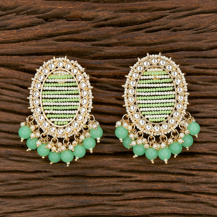 Indo Western Trendy Earring With Gold Plating 103159