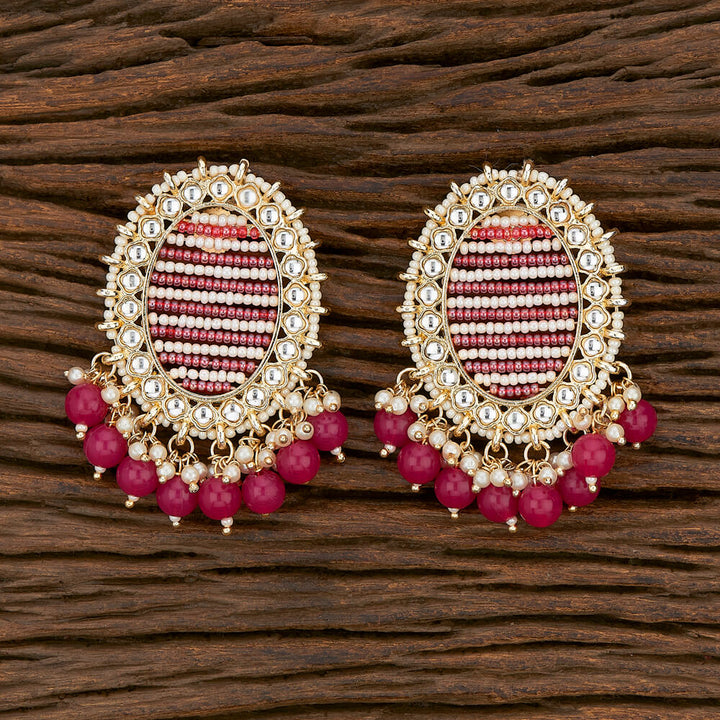 Indo Western Trendy Earring With Gold Plating 103159