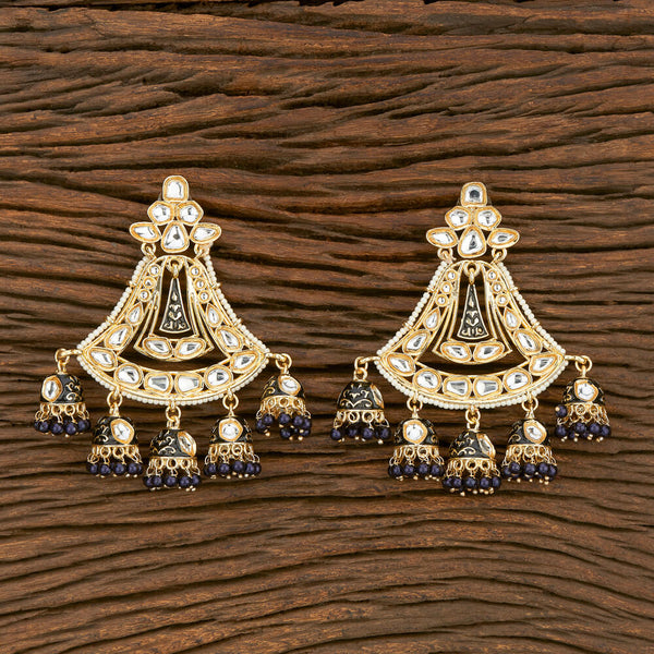 Indo Western Jhumkis With Gold Plating 103558