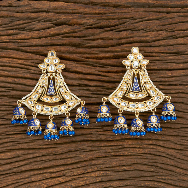 Indo Western Jhumkis With Gold Plating 103558