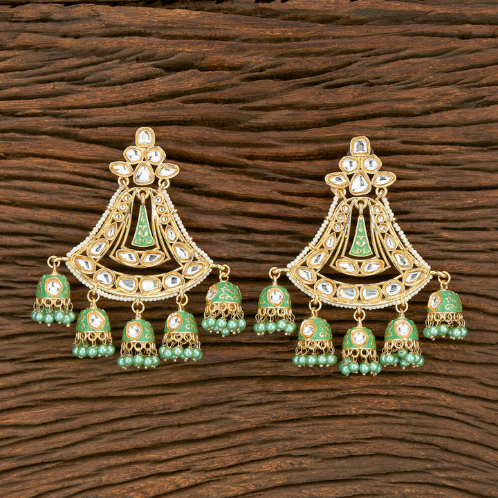 Indo Western Jhumkis With Gold Plating 103558