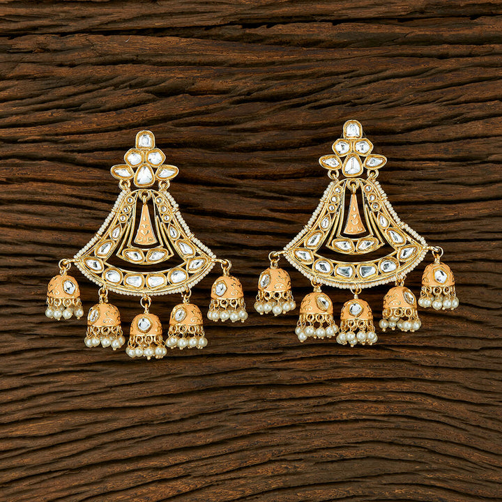 Indo Western Jhumkis With Gold Plating 103558