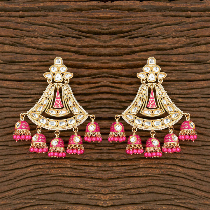 Indo Western Jhumkis With Gold Plating 103558