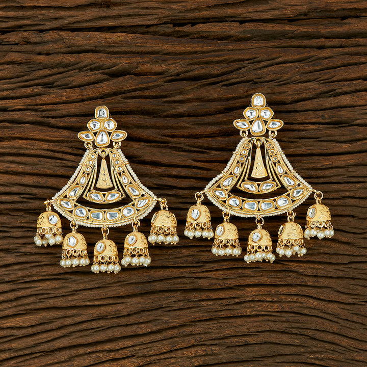 Indo Western Jhumkis With Gold Plating 103558