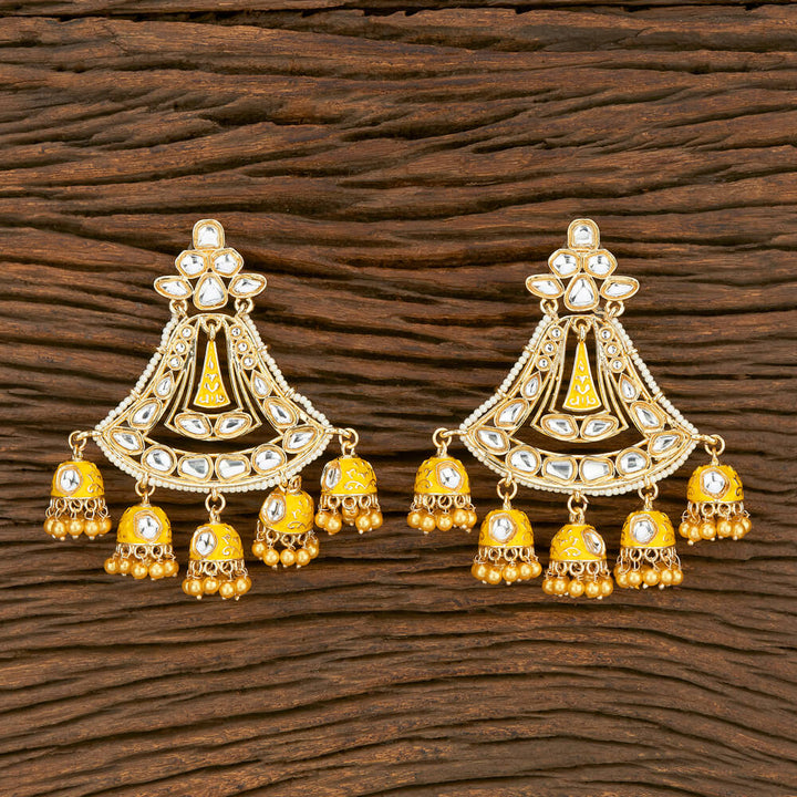 Indo Western Jhumkis With Gold Plating 103558