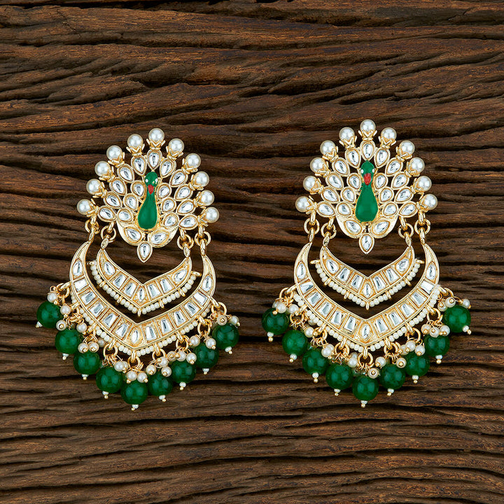 Indo Western Meenakari Earring With Gold Plating 104027