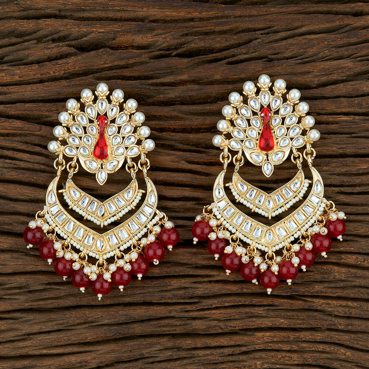 Indo Western Meenakari Earring With Gold Plating 104027