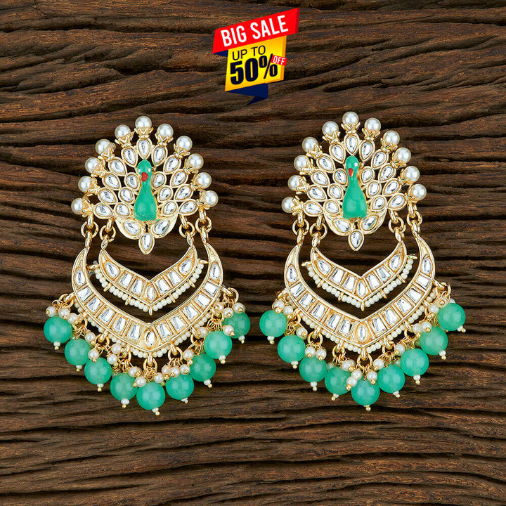 Indo Western Meenakari Earring With Gold Plating 104027