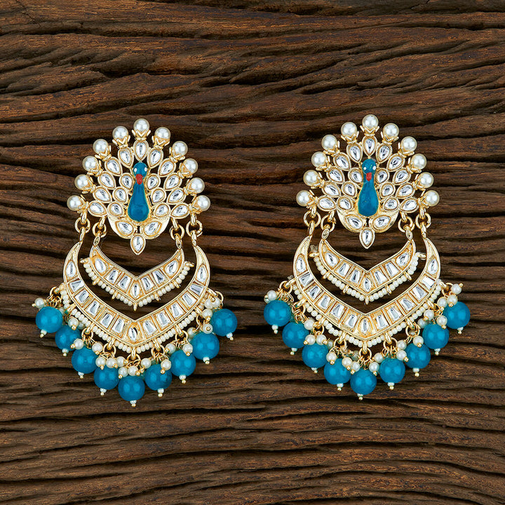 Indo Western Meenakari Earring With Gold Plating 104027