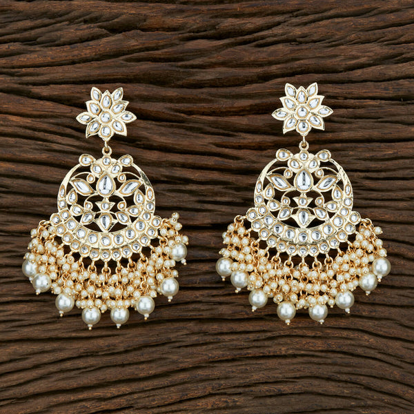 Indo Western Chand Earring With Gold Plating 104301