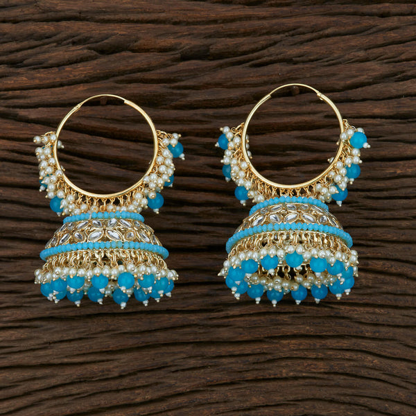 Indo Western Jhumkis With Gold Plating 107082