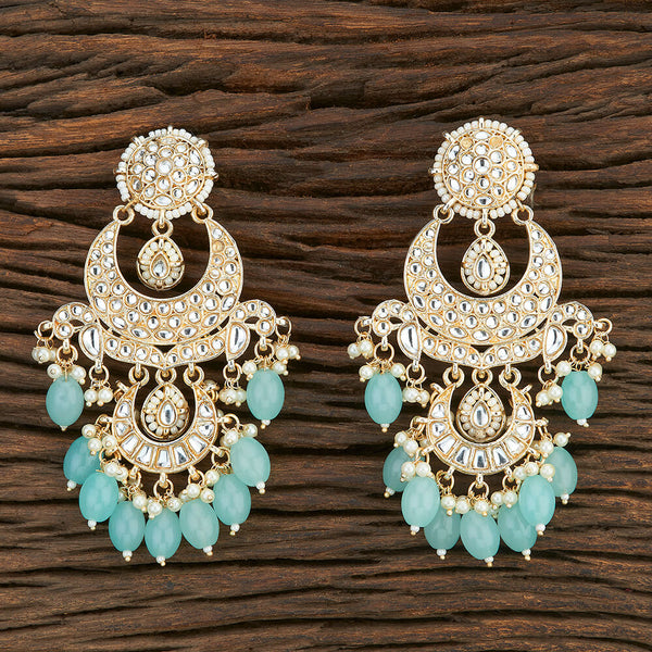 Indo Western Chand Earring With Gold Plating 108507