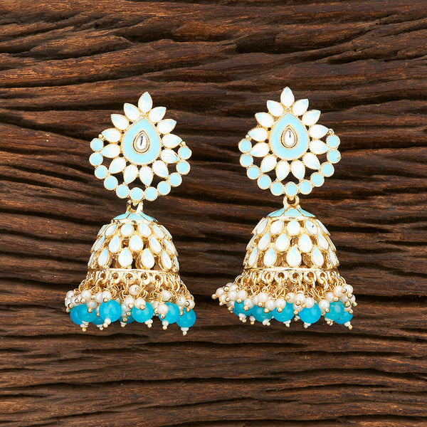 Indo Western Jhumki With Gold Plating 108508