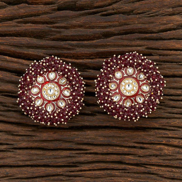 Indo Western Meenakari Earring With Gold Plating 108595