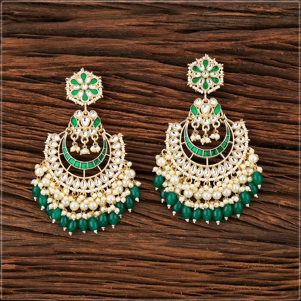 Indo Western Meenakari Earring With Gold Plating 108629