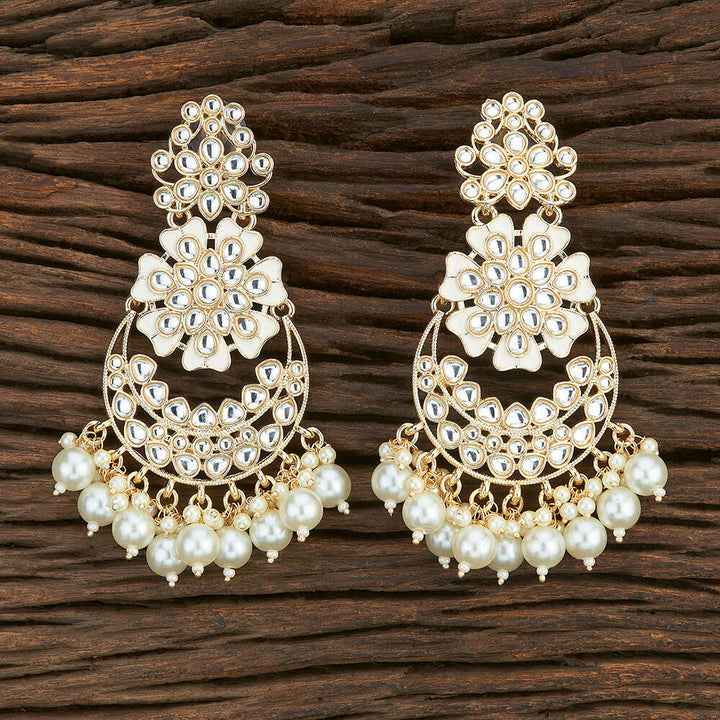 Indo Western Meenakari Earring With Gold Plating 108664