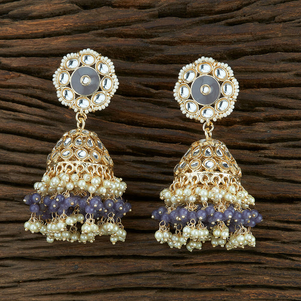 Indo Western Jhumki With Gold Plating 108688