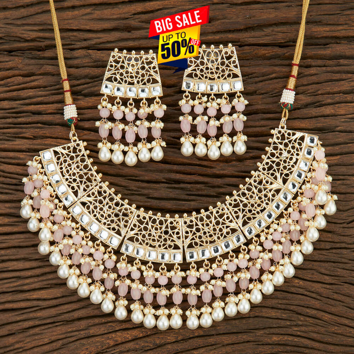 Indo Western Choker With Gold Plating 108710