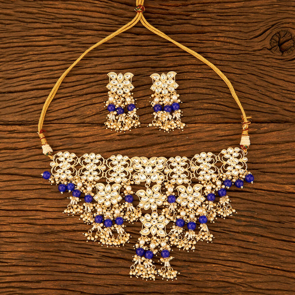 Indo Western Choker With Gold Plating 108861