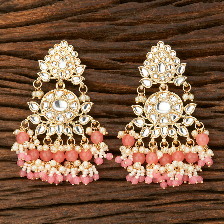 Indo Western Classic Earring With Gold Plating 108863