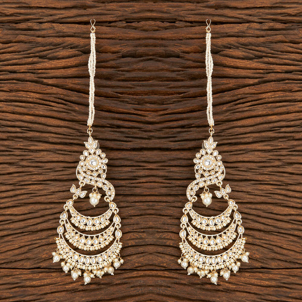 Indo Western Chand Earring With Gold Plating 108903