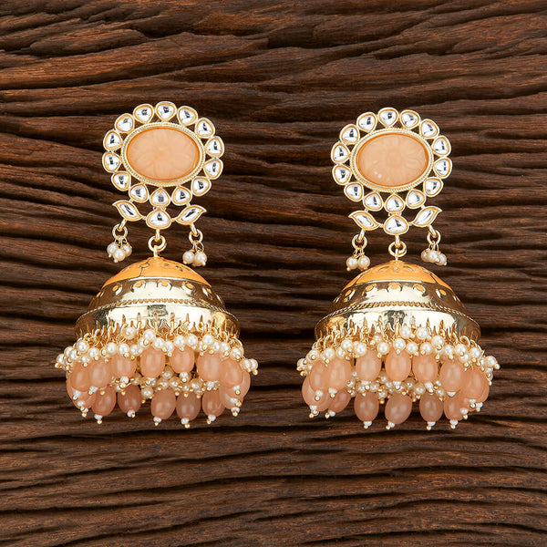 Indo Western Meenakari Earring With Gold Plating 108992