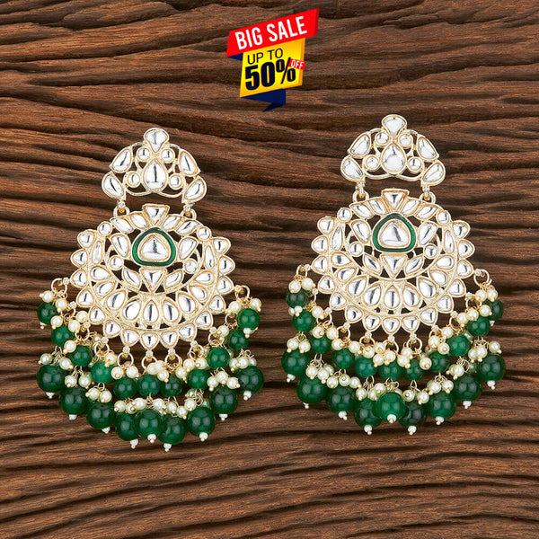 Indo Western Meenakari Earring With Gold Plating 109089