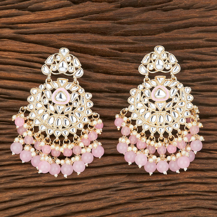 Indo Western Meenakari Earring With Gold Plating 109089