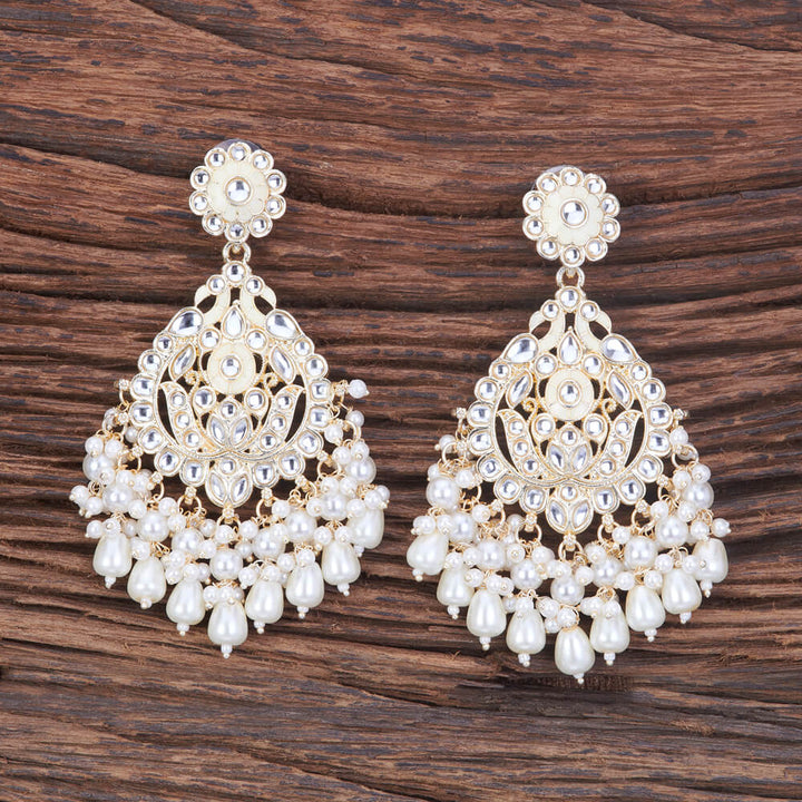 Indo Western Meenakari Earring With Gold Plating 109157