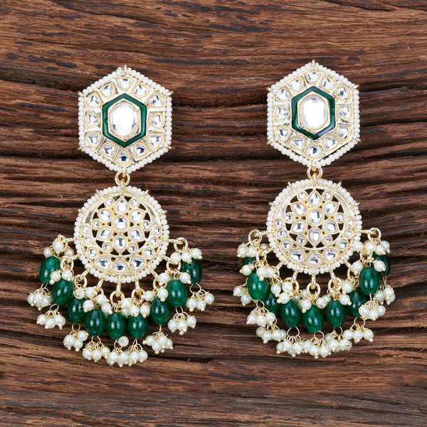 Indo Western Meenakari Earring With Gold Plating 109192