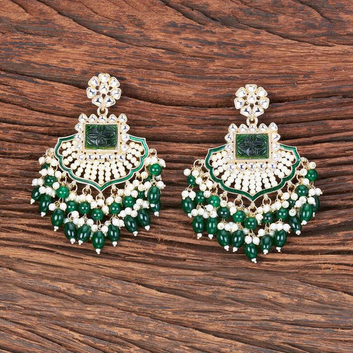 Indo Western Meenakari Earring With Gold Plating 109282