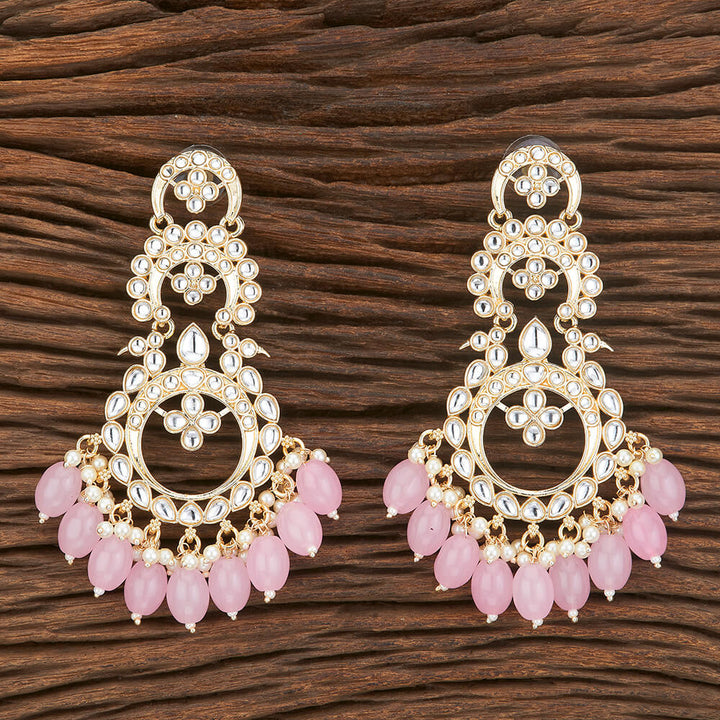 Indo Western Chand Earring With Gold Plating 109321