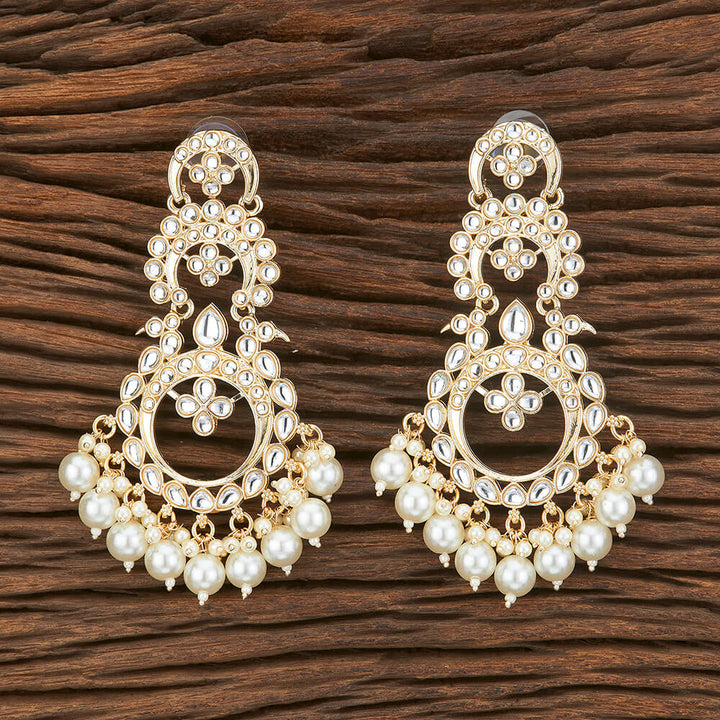 Indo Western Chand Earring With Gold Plating 109321