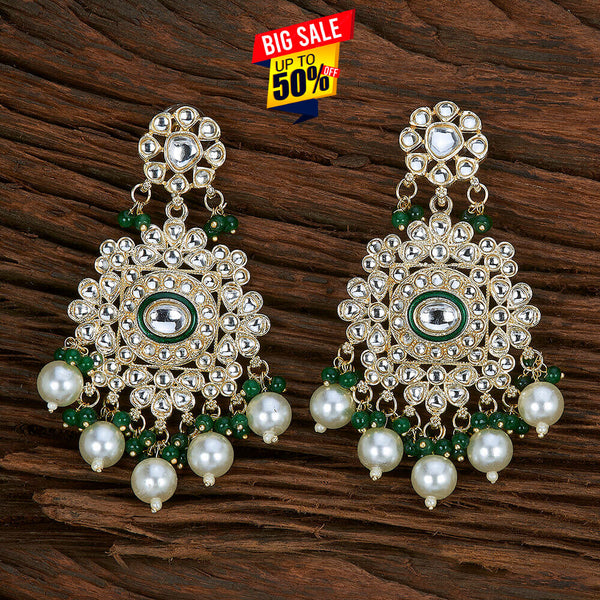 Indo Western Meenakari Earring With Gold Plating 109390