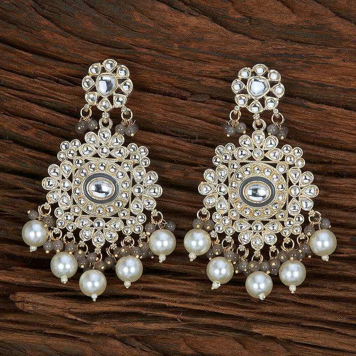 Indo Western Meenakari Earring With Gold Plating 109390