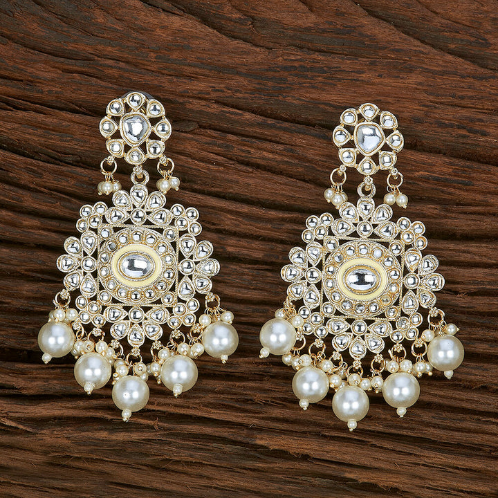 Indo Western Meenakari Earring With Gold Plating 109390