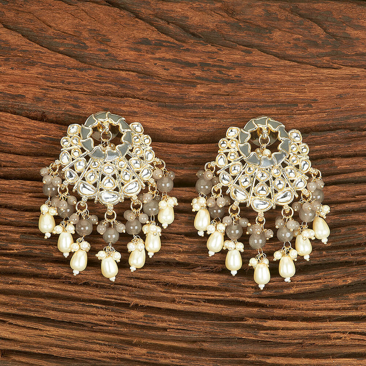 Indo Western Meenakari Earring With Gold Plating 109446