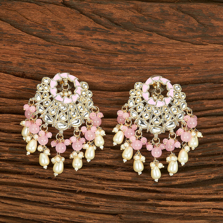 Indo Western Meenakari Earring With Gold Plating 109446