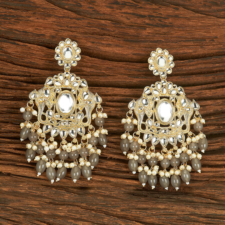 Indo Western Trendy Earring With Gold Plating 109464