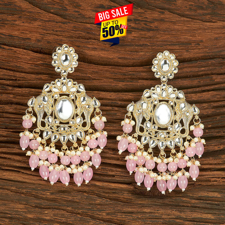 Indo Western Trendy Earring With Gold Plating 109464