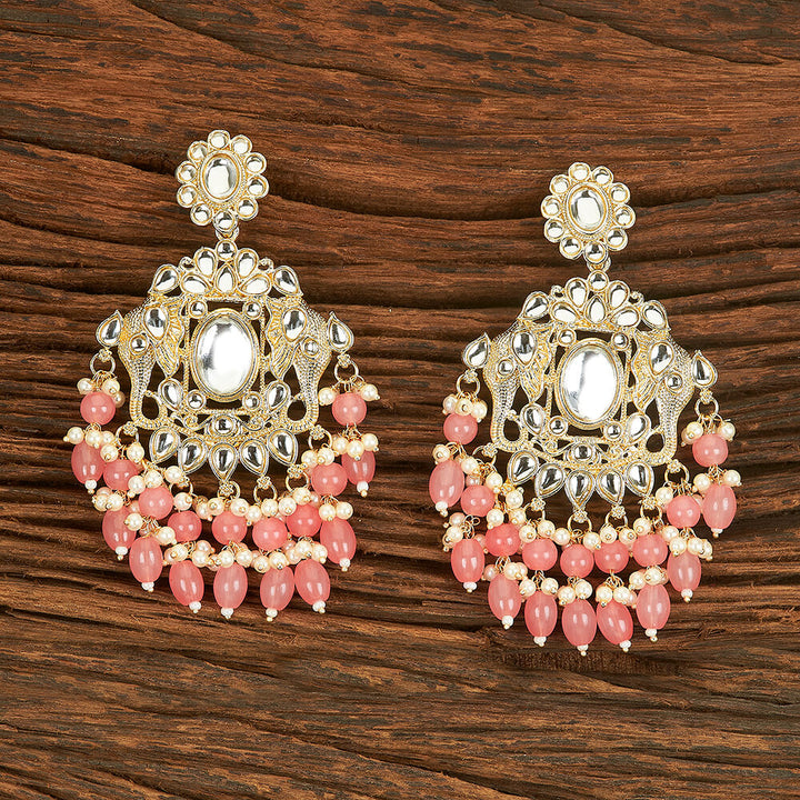 Indo Western Trendy Earring With Gold Plating 109464