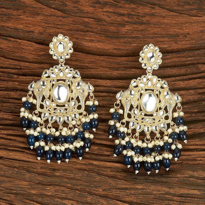 Indo Western Trendy Earring With Gold Plating 109464