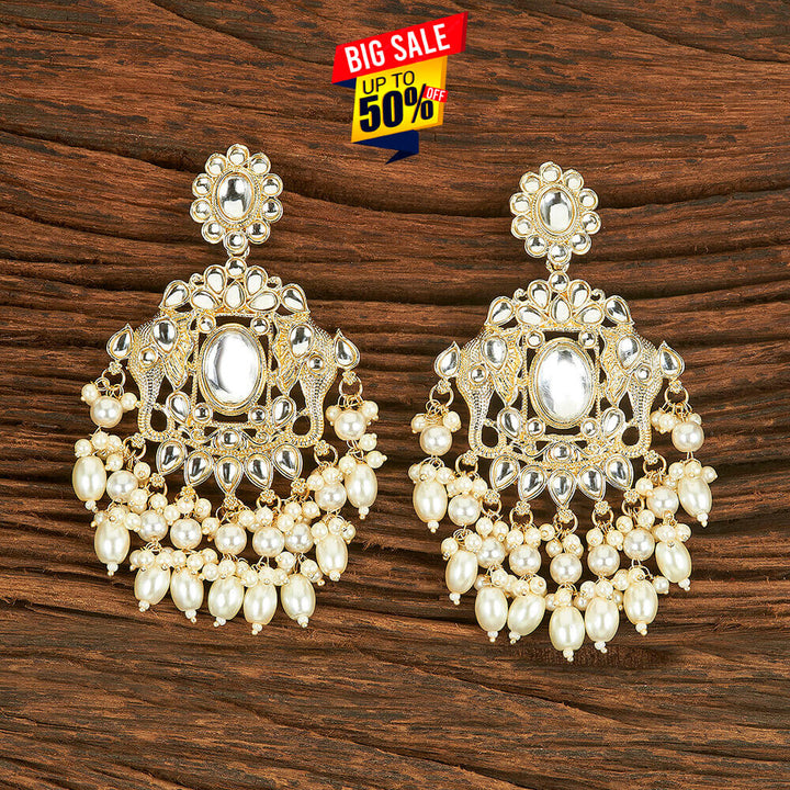 Indo Western Trendy Earring With Gold Plating 109464