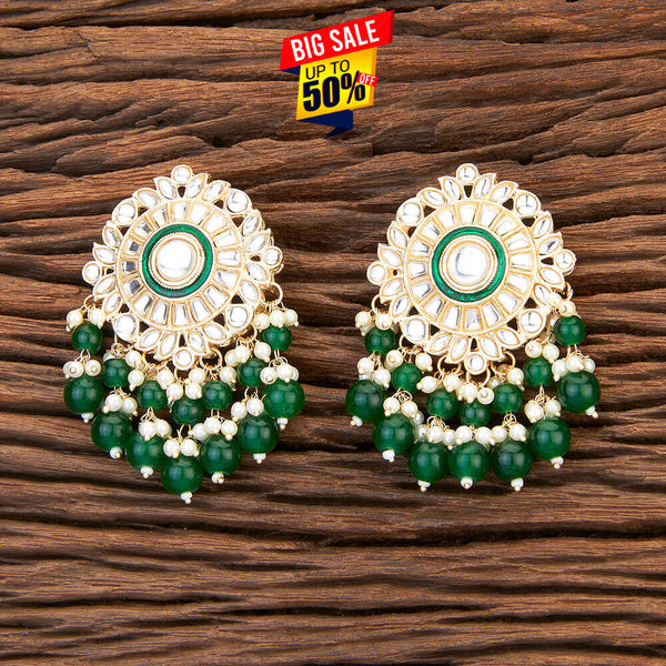 Indo Western Meenakari Earring With Gold Plating 109518