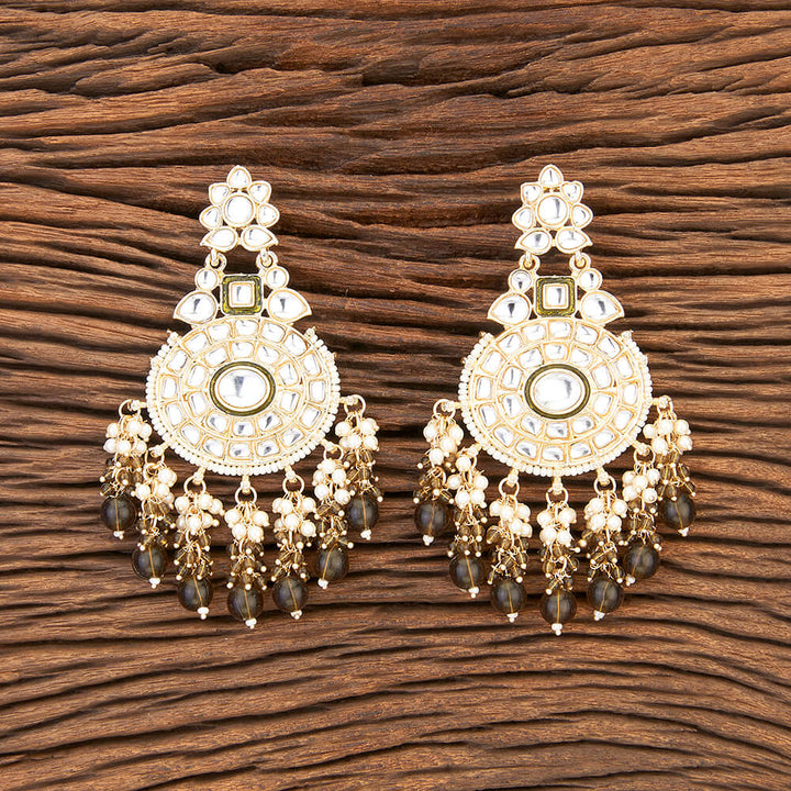 Indo Western Meenakari Earring With Gold Plating 109542