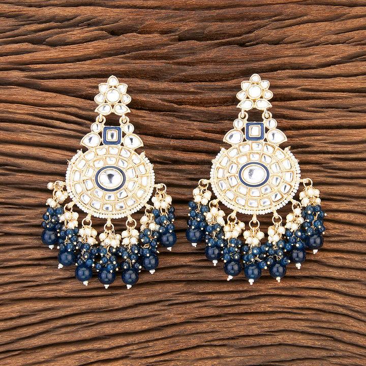 Indo Western Meenakari Earring With Gold Plating 109542