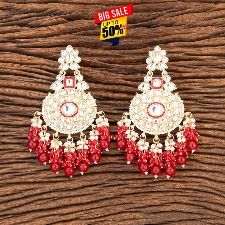 Indo Western Meenakari Earring With Gold Plating 109542