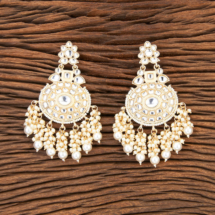 Indo Western Meenakari Earring With Gold Plating 109542