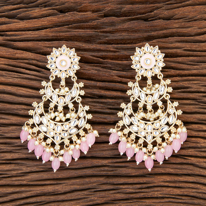 Indo Western Meenakari Earring With Gold Plating 109623