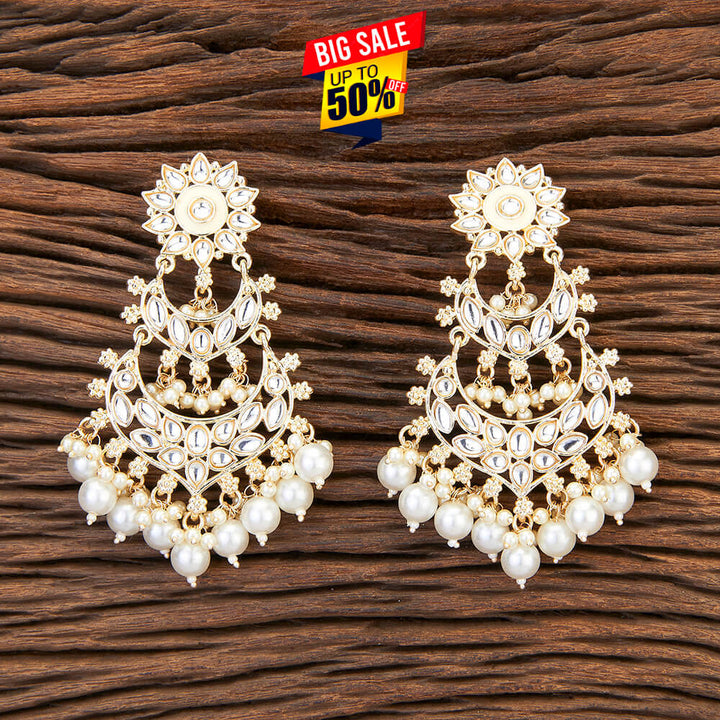 Indo Western Meenakari Earring With Gold Plating 109623